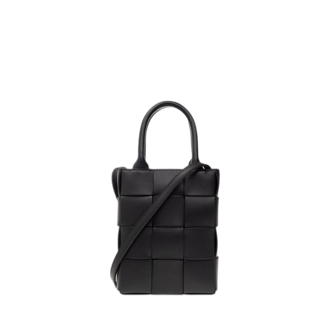 North South Cassette Tote Bag Mini Black In