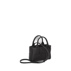 Candy Arco Tote Bag Micro Intreccio Black In