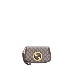 Blondie Bag Mini Gg Supreme Beige/Ebony In Canvas