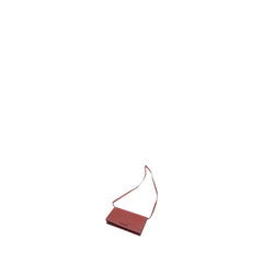 Gg Crossbody Bag Micro Red In Leather