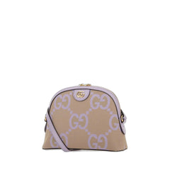 Ophidia Jumbo Gg Small Shoulder Bag Beige/Lilac In