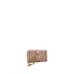 Ophidia Jumbo Gg Small Shoulder Bag Camel/Light Pink In