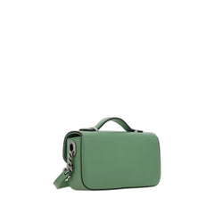 Petite Gg Mini Shoulder Bag Light Green In Leather