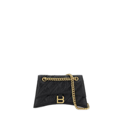 Crush Small Chain Bag Quilted In Black