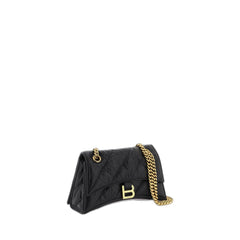 Crush Small Chain Bag Quilted In Black