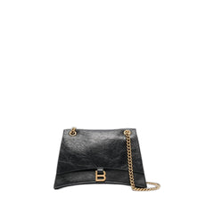 Crush Medium Chain Bag In Black