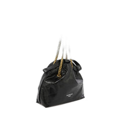 Crush Small Tote Bag In Black