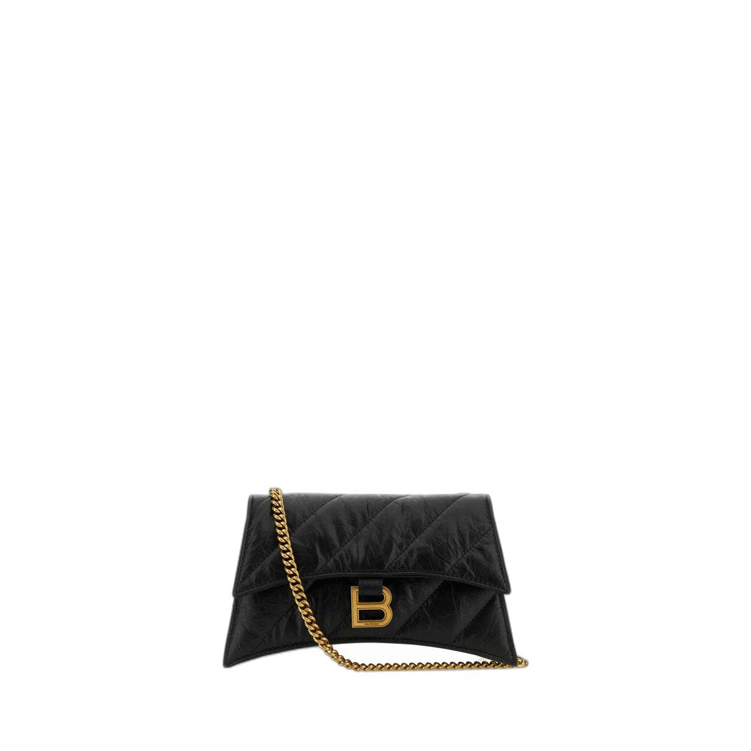 Crush Xs Chain Bag Quilted In Black