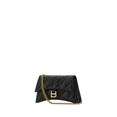 Crush Xs Chain Bag Quilted In Black