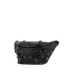 Men'S Le Cagole Medium Beltpack In Black