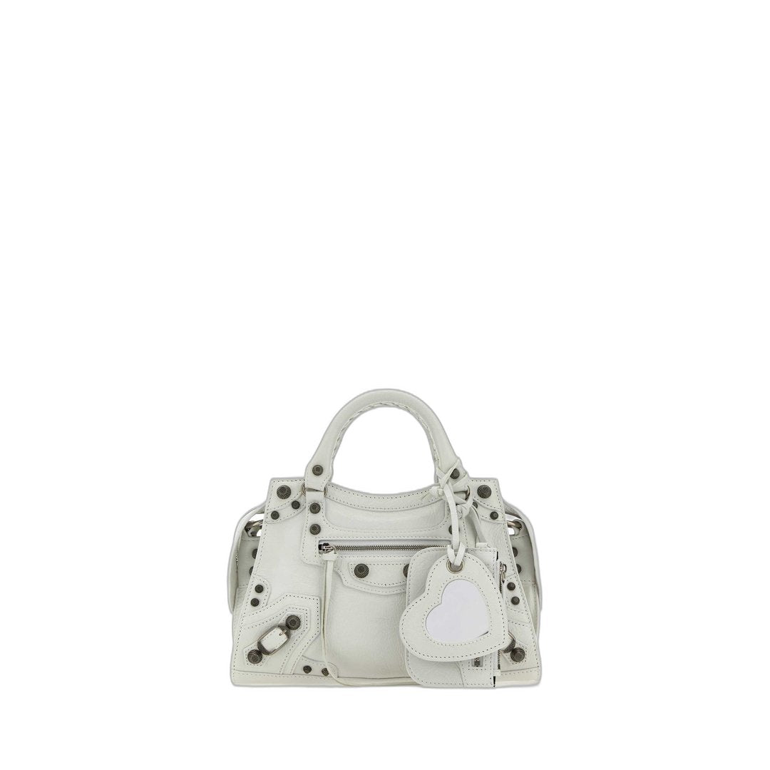 Neo Cagole Xs Handbag In Optic White