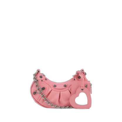 Le Cagole XS Arena Lambskin Shoulder Bag - Sweet Pink / Bubblegum Pink