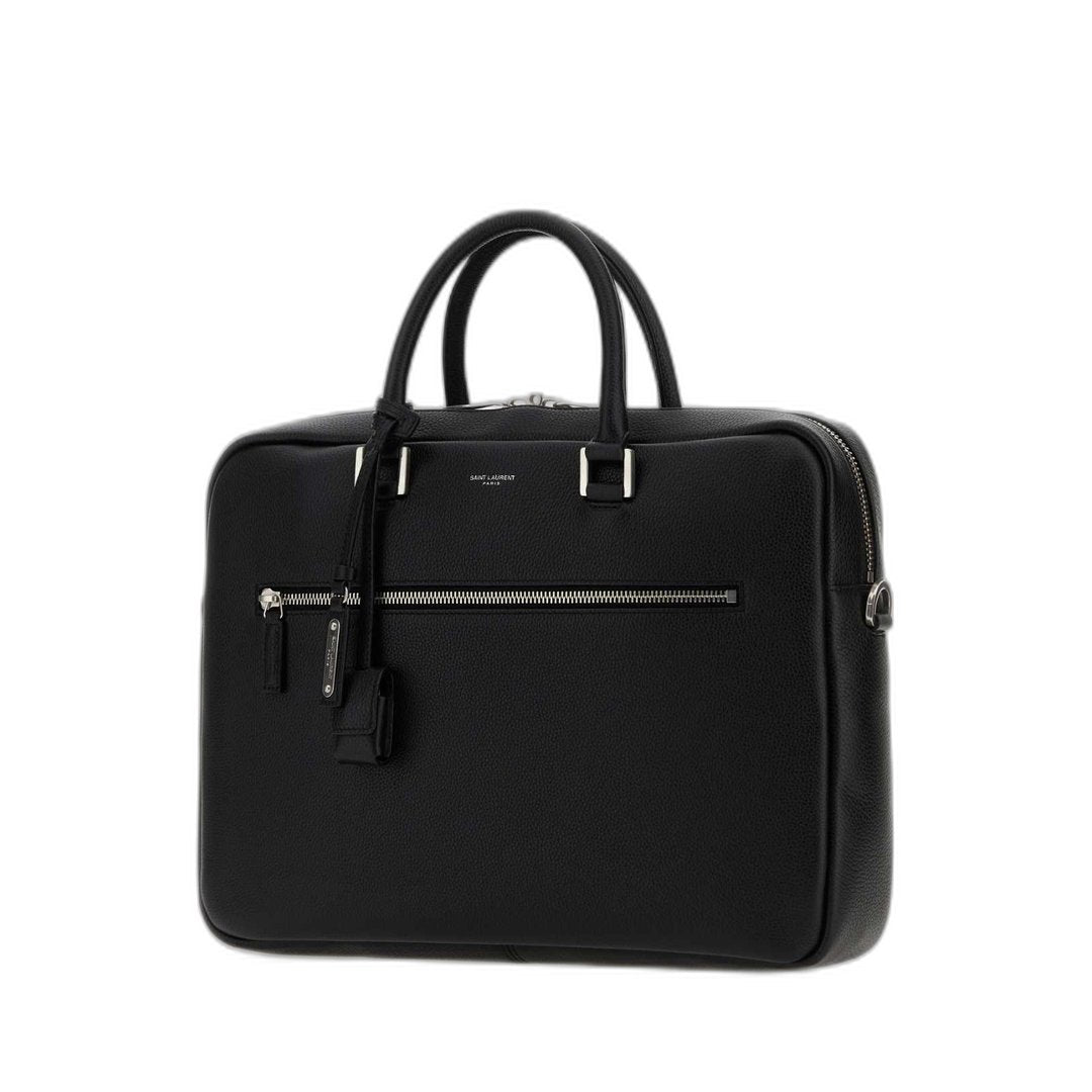 Sac De Jour Briefcase In Grained Leather
