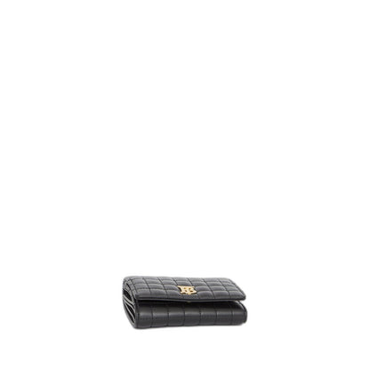 Burberry Tb Plaque Padded Snap Button Wallet