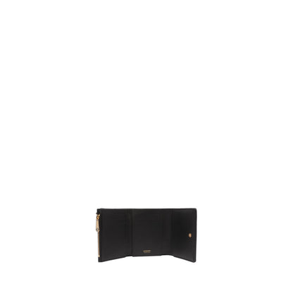 Burberry Tb Plaque Padded Snap Button Wallet