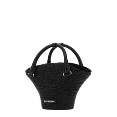 Beach Mini Tote Bag in Black