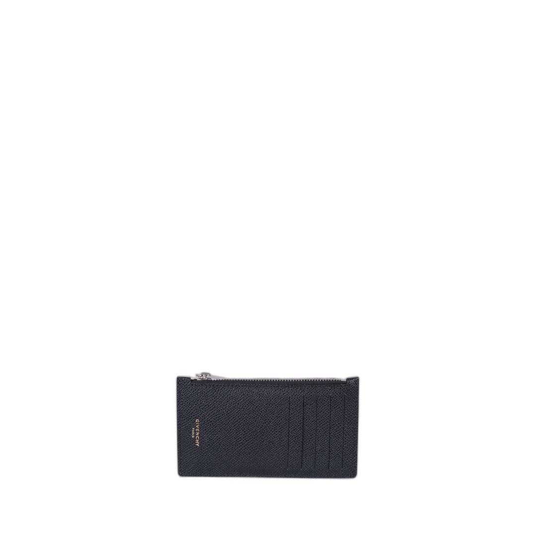 Black Leather Card Holder