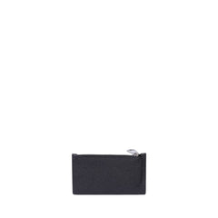 Black Leather Card Holder