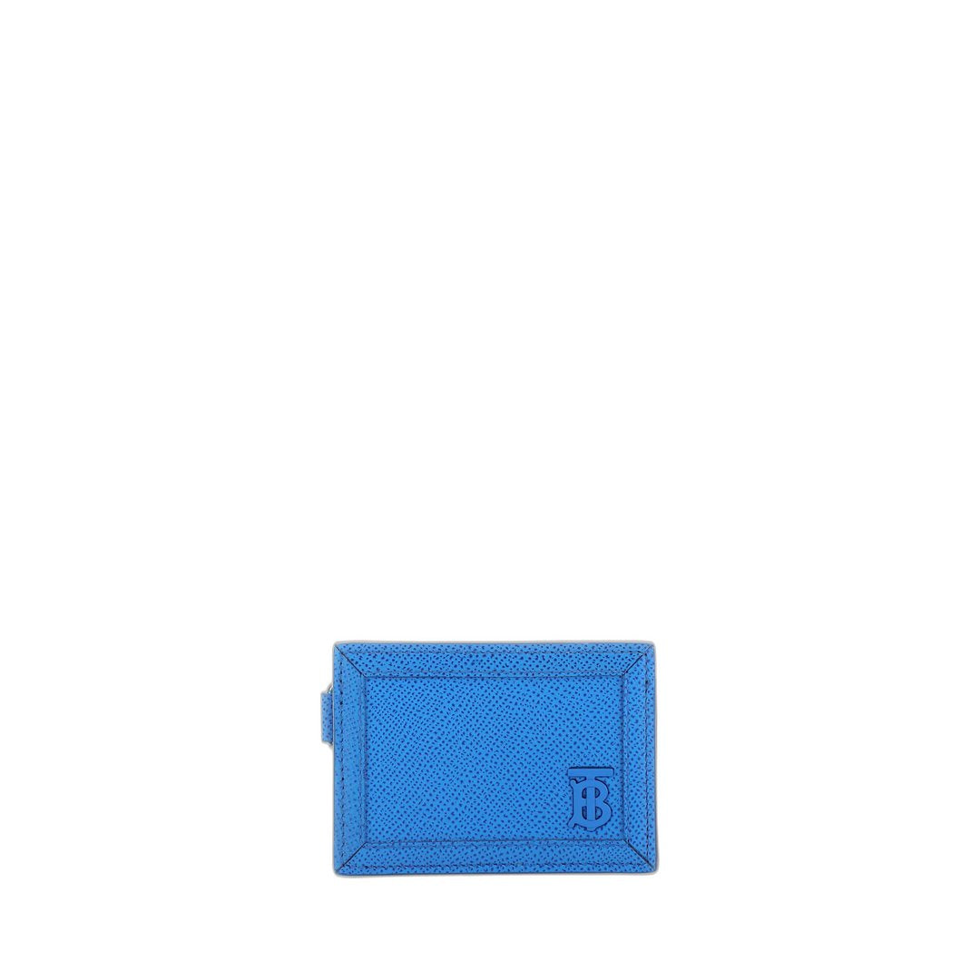 Turquoise Leather Card Holder