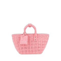 Pink Terry Fabric Bistro Xs Handbag