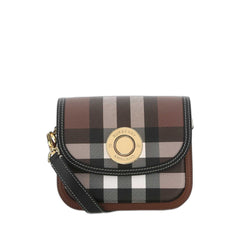 Small Elizabeth Shoulder Bag in Dark Birch Brown