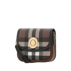 Small Elizabeth Shoulder Bag in Dark Birch Brown