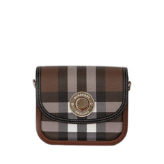 Small Elizabeth Shoulder Bag in Dark Birch Brown