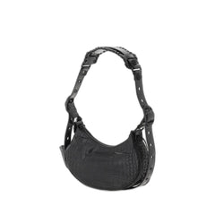 Le Cagole Xs Leather Crossbody Bag