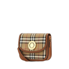 Small Elizabeth Shoulder Bag in Briar Brown