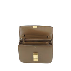 Medium Classic Bag In Box Calfskin-Camel