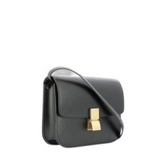 Medium Classic Bag In Box Calfskin In Black