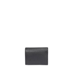 Ladies Vara Bow Leather Coin Purse In Black