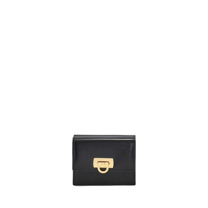 Gancini Clasp Wanda 法式折叠钱包