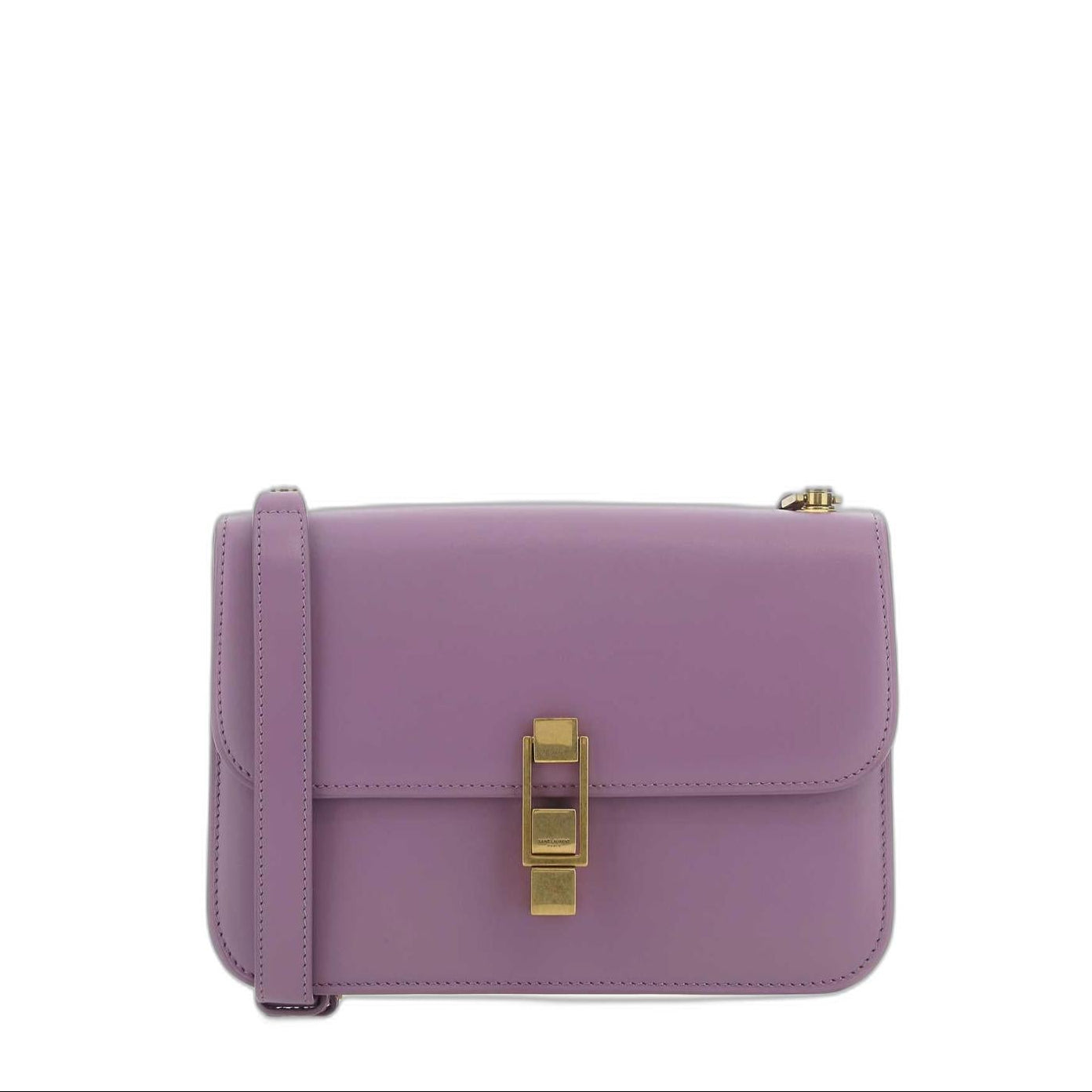 Le Carré Leather Shoulder Bags - Purple