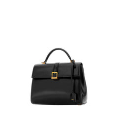 Le Fermoir Small Top Handle Bag In Shiny Leather