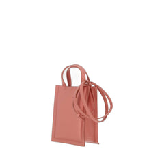 Mini Viva Top Handle Bag In Coral