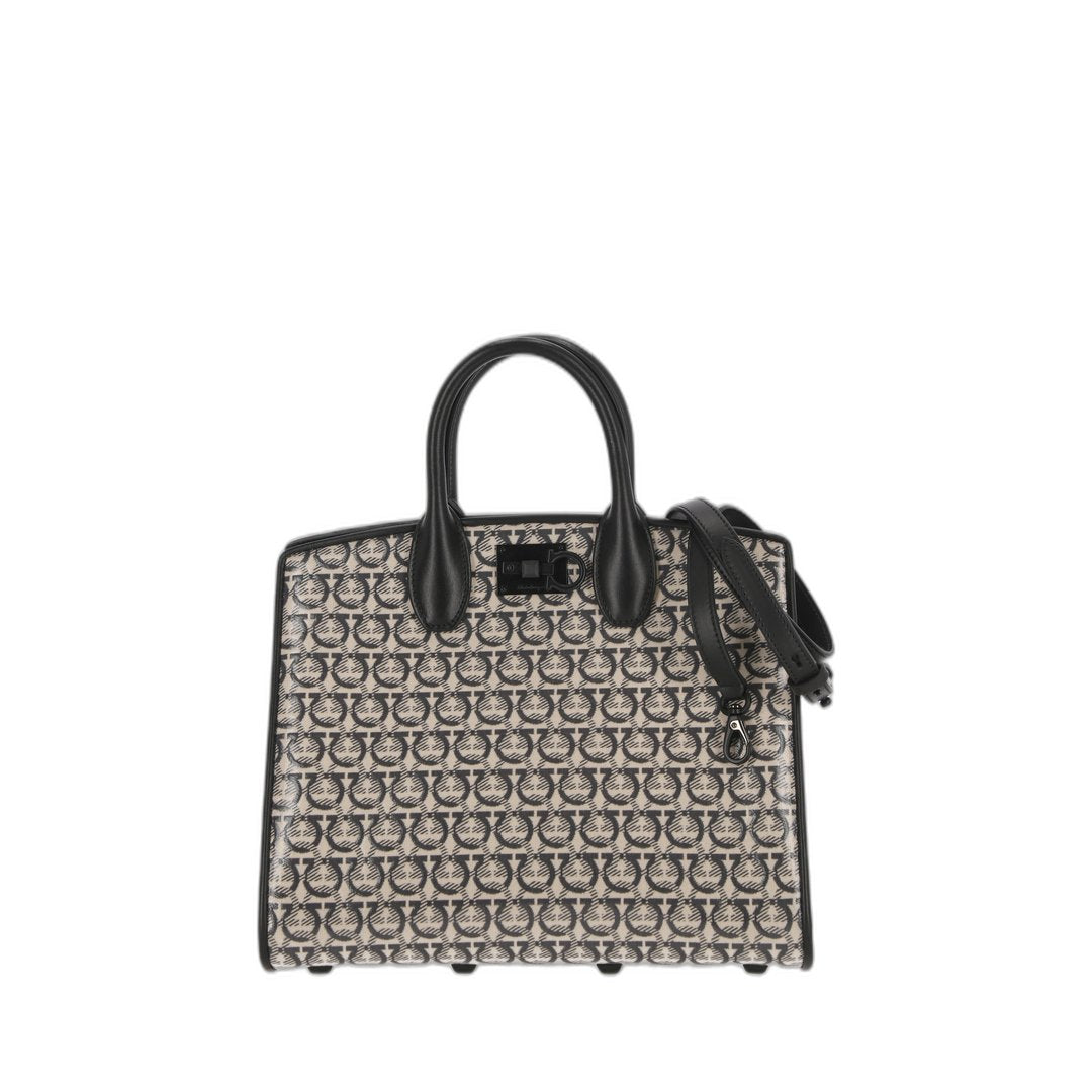 Studio Box Monogram Print Tote