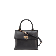 Trifolio Top Handle Bag In Black