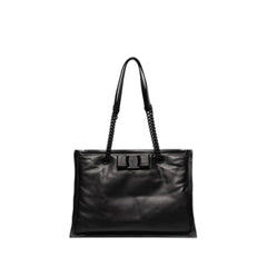 Viva Bow Bag Black Tote