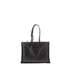 Viva Bow Bag Black Tote