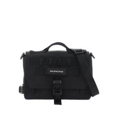 Army Messenger Bag Black