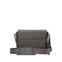 Ophidia Medium Messenger Bag Grey Black