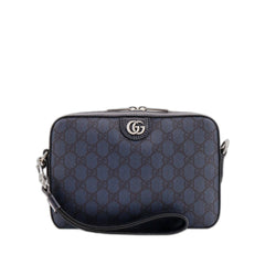 Ophidia Gg Crossbody Bag Blue Black