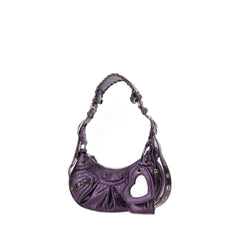 Le Cagole Xs Shoulder Bag Metallized Purple