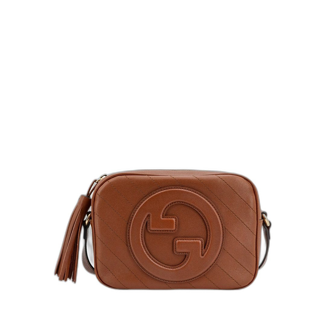 Blondie Small Shoulder Bag Brown