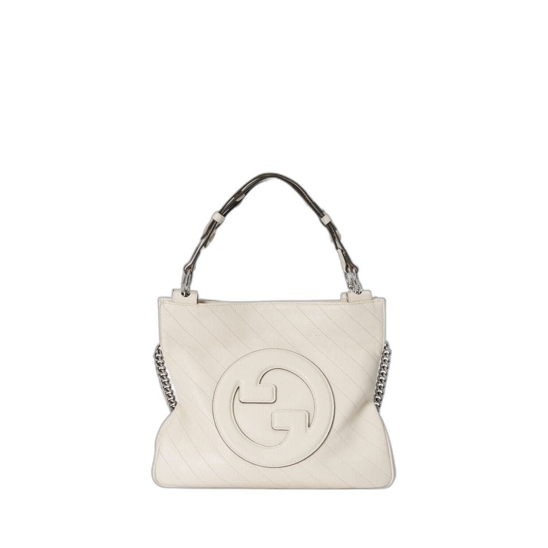 Blondie Small Tote Bag White