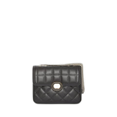 Deco Small Shoulder Bag Black