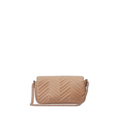 Gg Marmont Matelasse Shoulder Bag Rose Pink