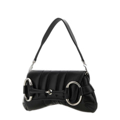 Horsebit Chained Medium Shoulder Bag