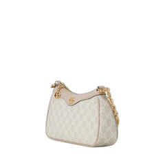 Ophidia Gg Small Handbag Beige White